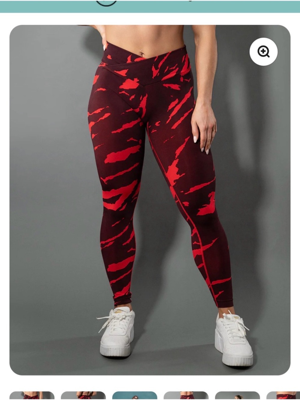 Violate the dress code wild fire seamless leggings